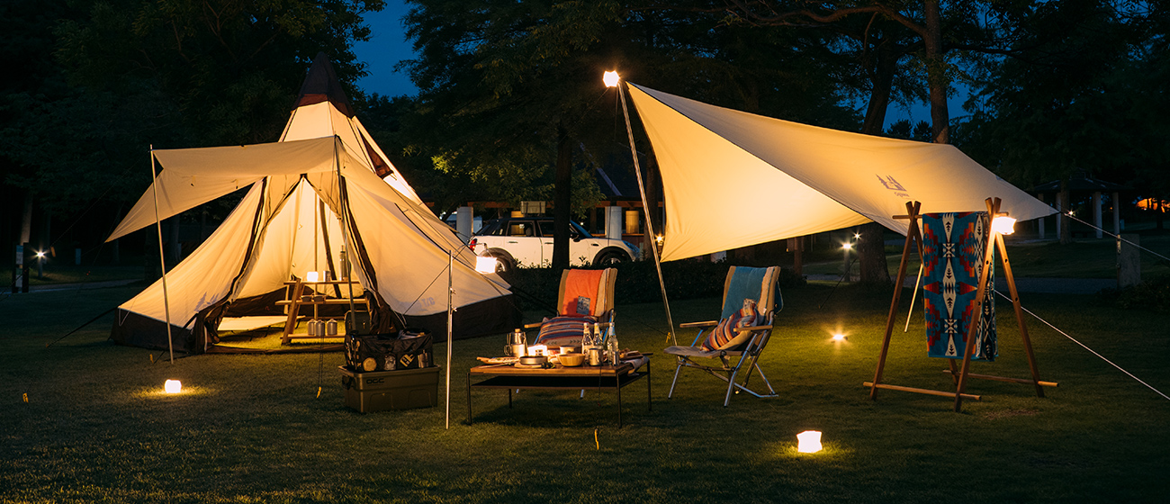 OGC 照明アイテムの使用シーン