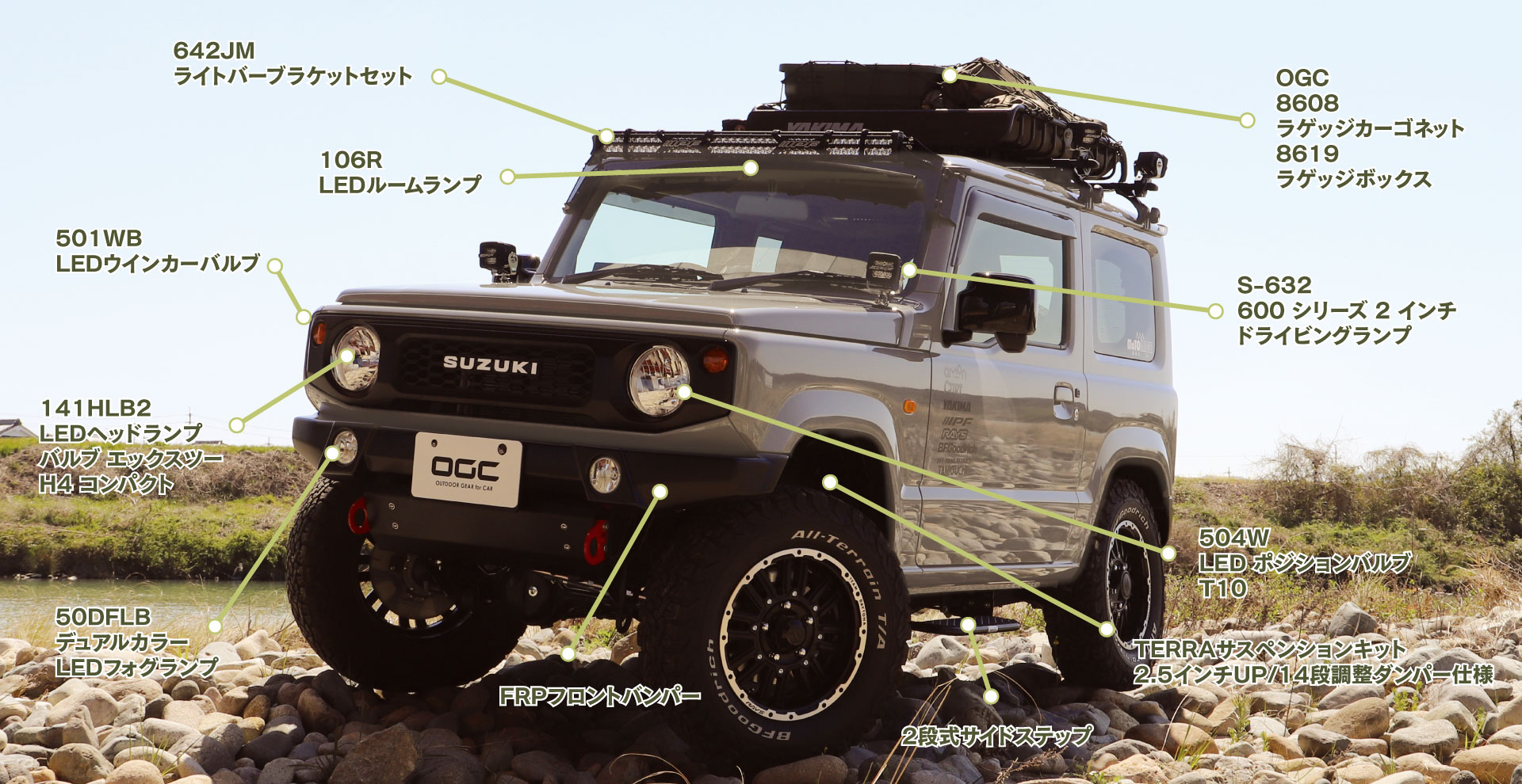 スズキジムニーフロント