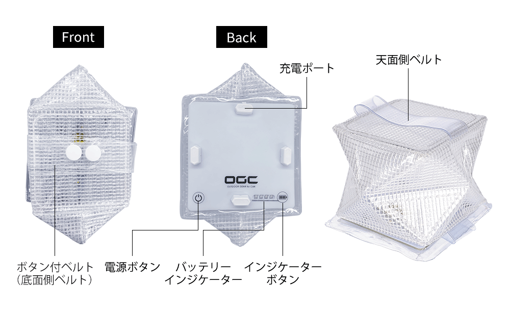 OGCチラックスランプ各種名称