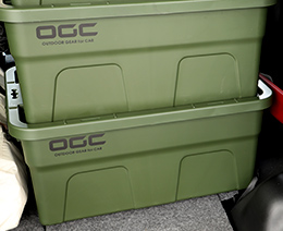 デッドスペースを作らないスクエア形状